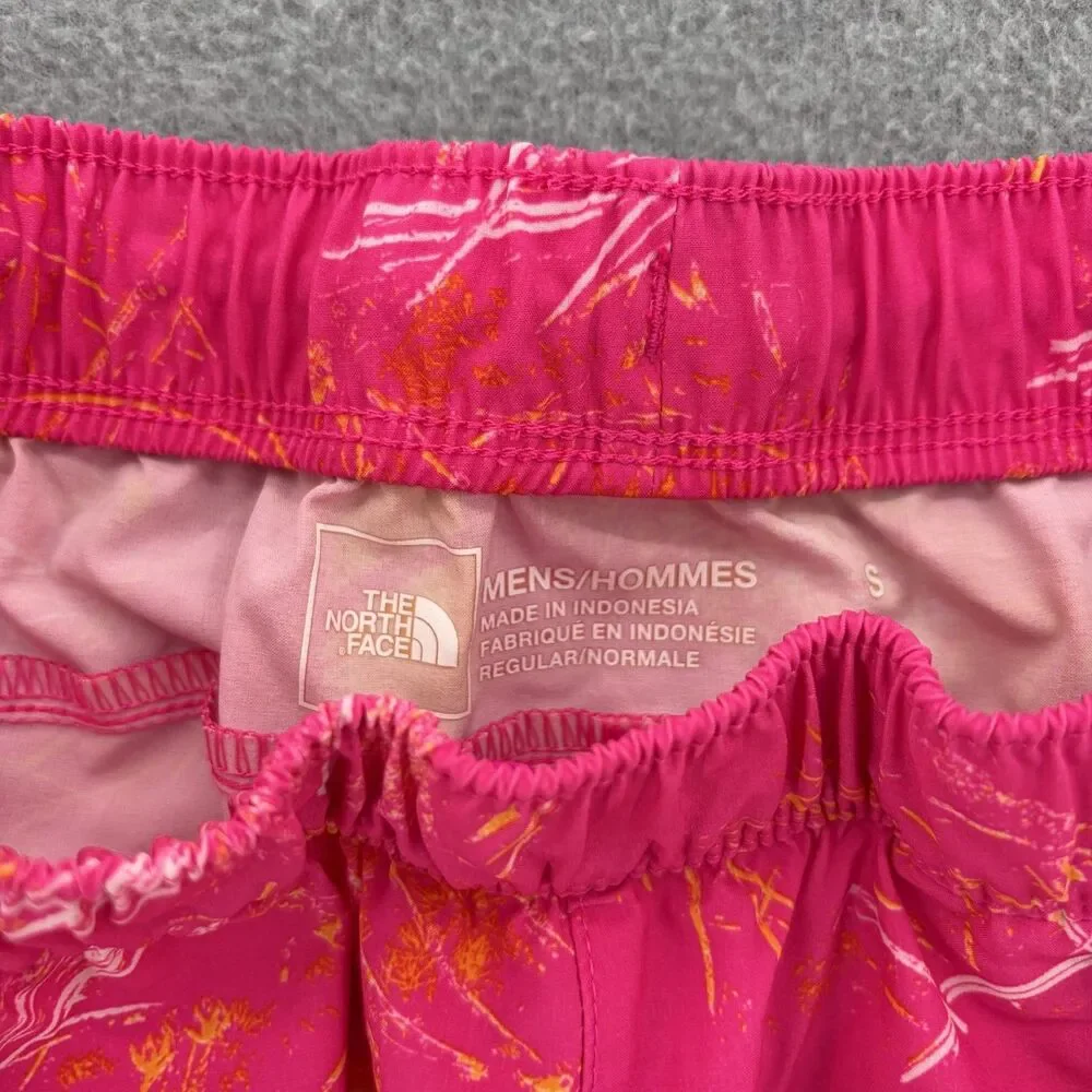 The North Face Mens Size S Small Wander Shorts Pink